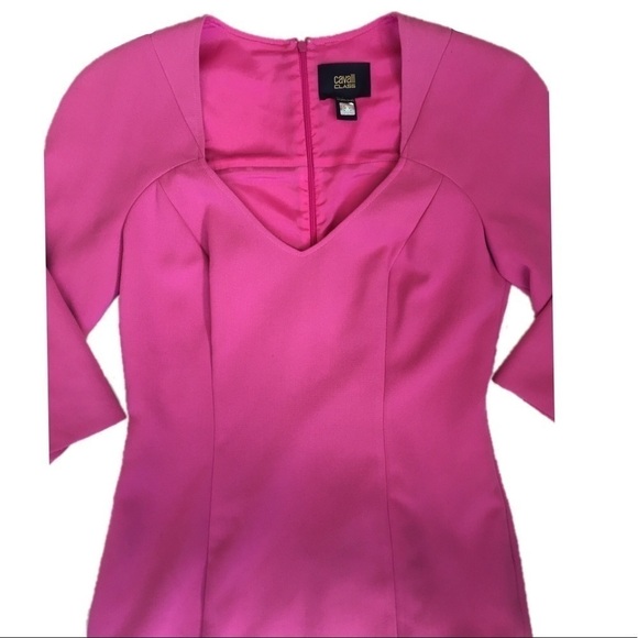 Roberto Cavalli Class 1/2 Sleeve Midi Dress - Picture 4 of 9